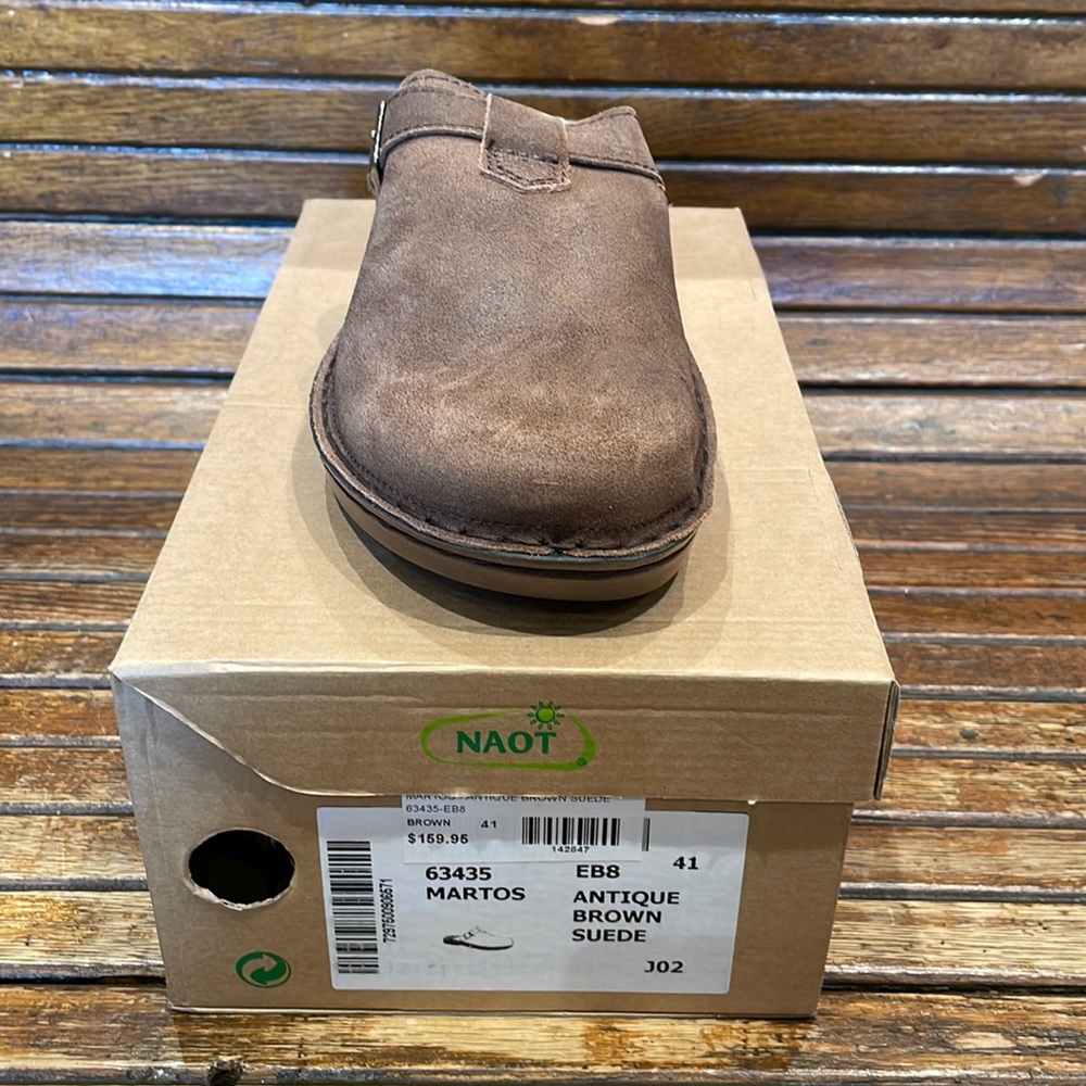 Brand new Martos clog by Naot.
